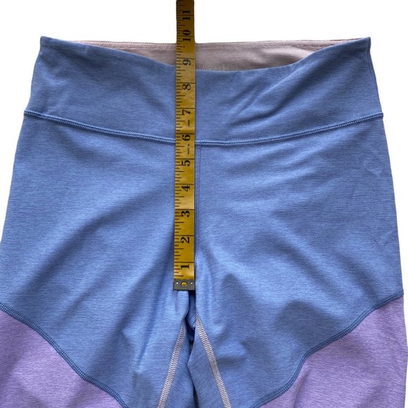 Outdoor Voices Springs 7/8 Leggings Pastel Colored Blocking Pattern Size Medium - Picture 9 of 10